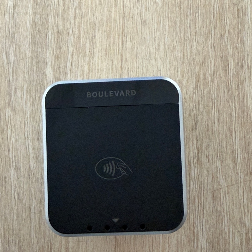 BLVD DUO Contactless Reader CC debit card 💳 black silver BOYLEVARD